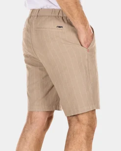 Linnen korte chino - Shimmering Sand