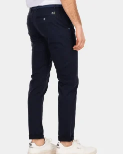 Napier twill stretch - Brave navy blauw
