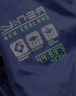 Navy gewatteerd jack