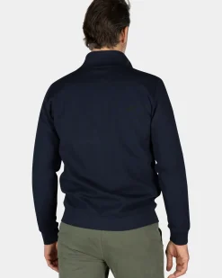 Navy sportief vest