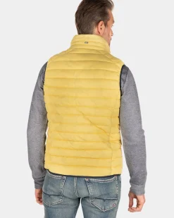 Nylon bodywarmer - Iguana yellow