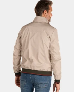 Nylon bomberjack - Shimmering Sand