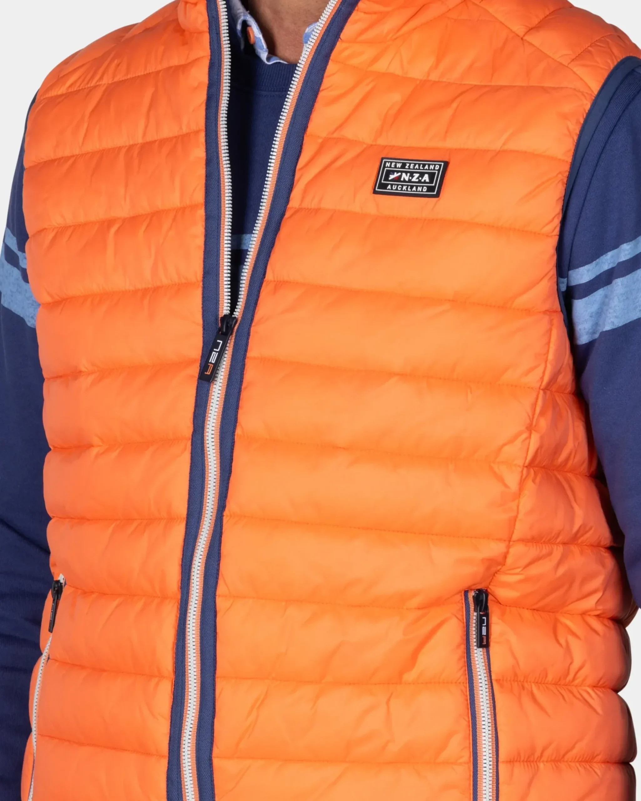 Oranje bodywarmer