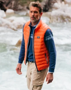 Oranje bodywarmer