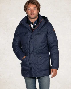 Parka met capucho Blauw - Pitch Navy