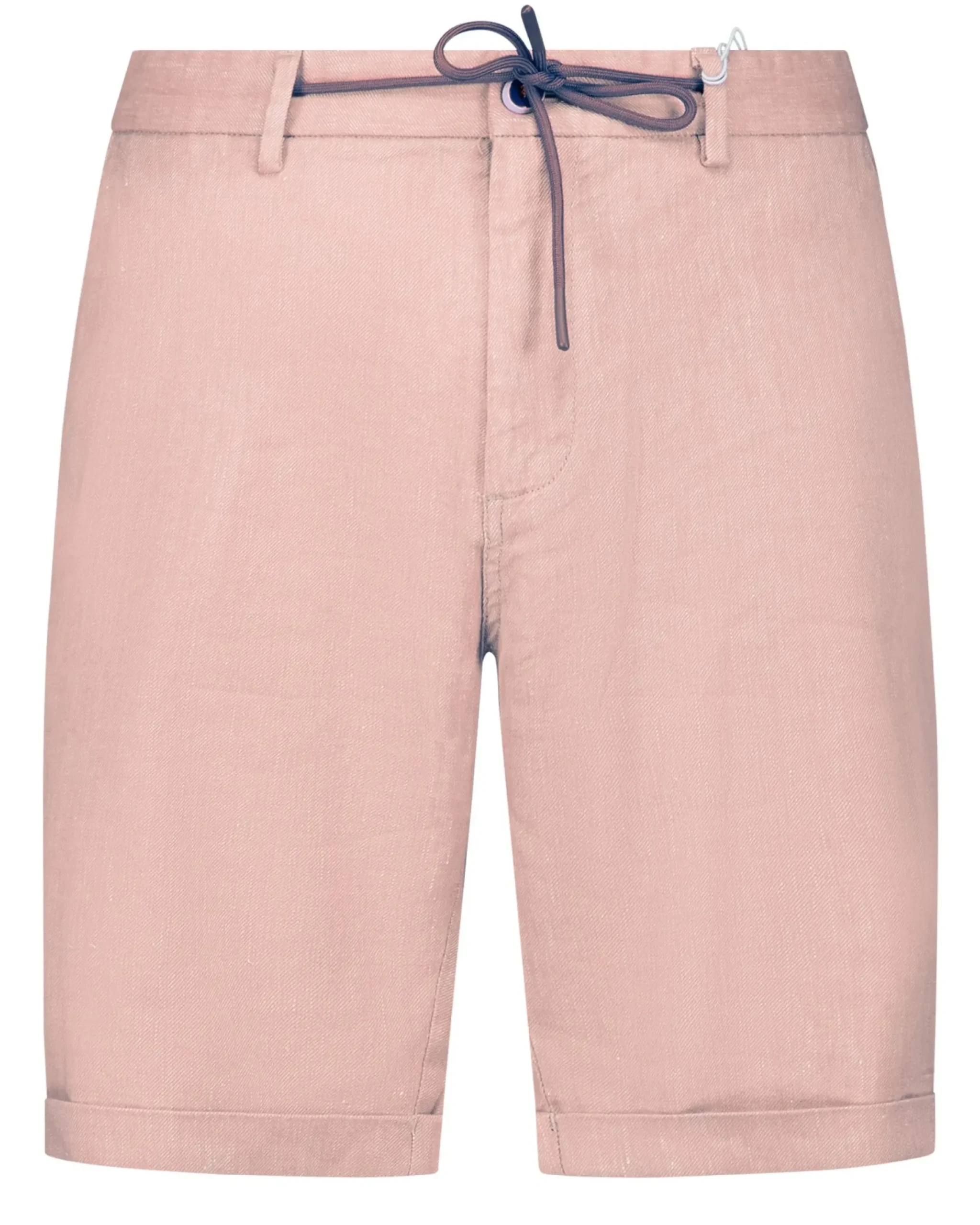 Pastelroze linnen stretch short