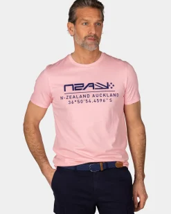 Pastelroze t-shirt