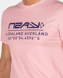 Pastelroze t-shirt