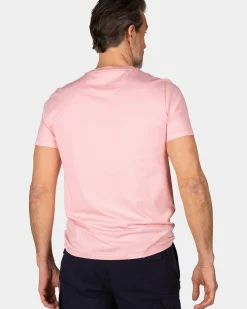 Pastelroze t-shirt