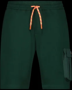 Pounui korte joggingbroek - Lead Green