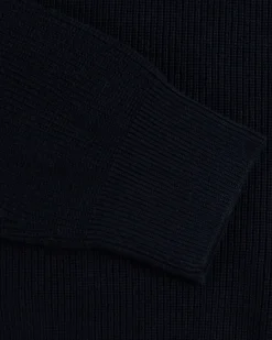 Pullover met halve rits Trinity - Ink Navy