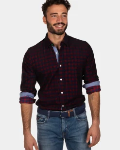 Sparrow corduroy blouse - Cardinal Red