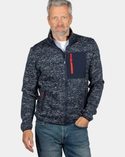 Sportief gemeleerd vest Oruaiti - Storm Blue