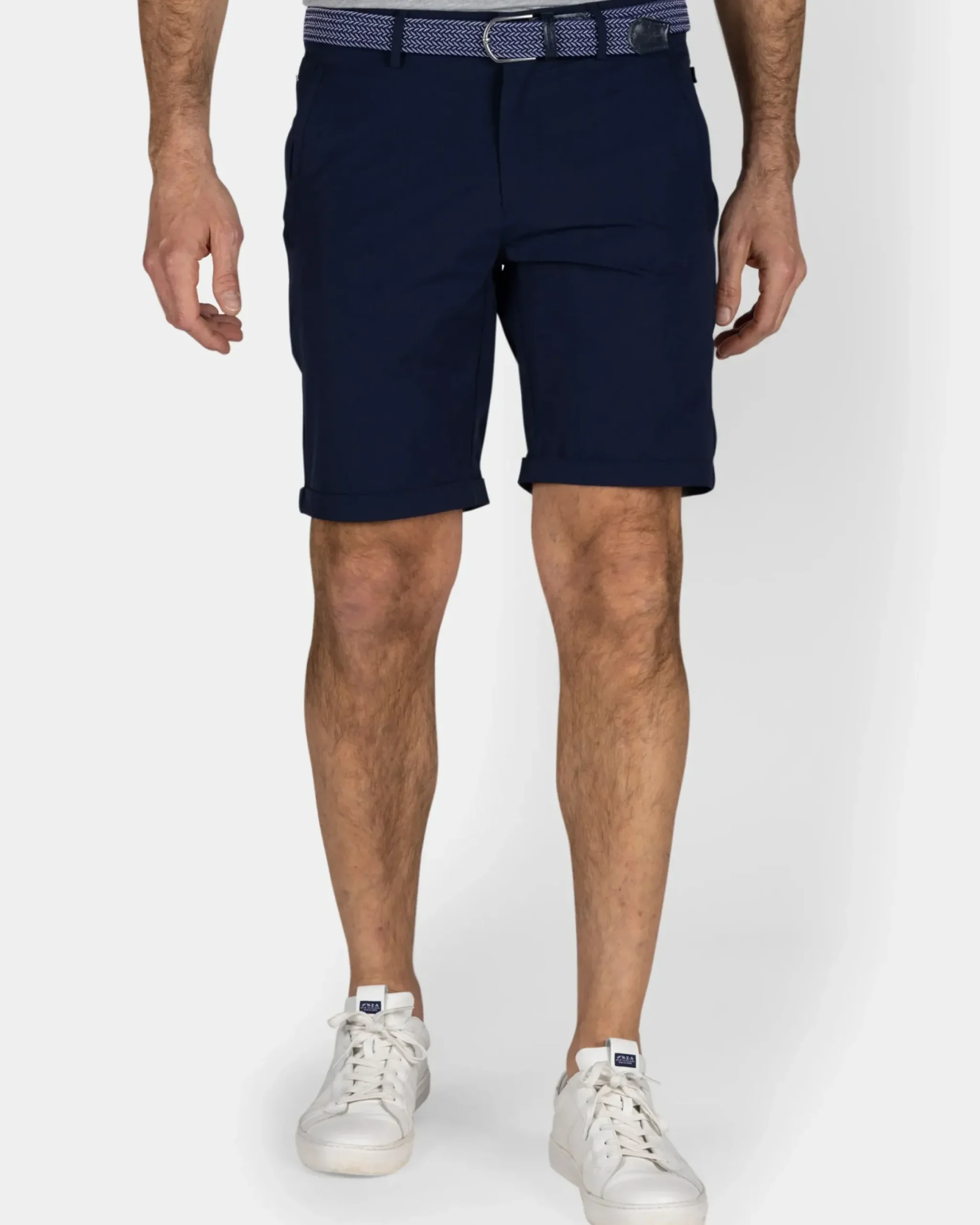 Sportieve navy short
