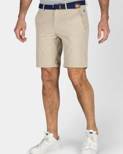 Sportieve zandkleurige short