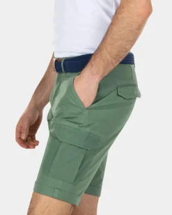 Stevige katoenen cargo korte broek - Active Army