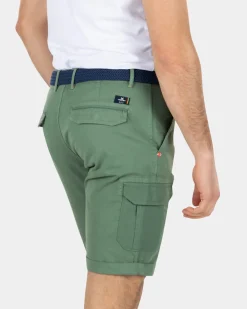 Stevige katoenen cargo korte broek - Active Army