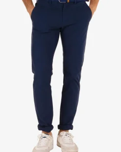 Stretch broek Napier Chino 4-way Stretch - Reef Navy