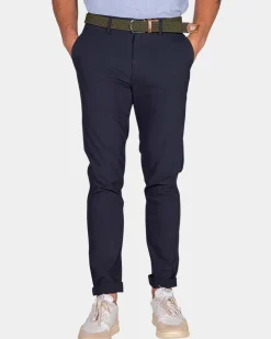 Stretch chino - Pitch Navy