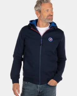 Sweat vest met capuchon Orikaka - Reef Navy