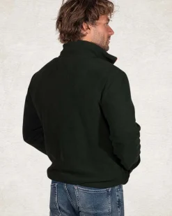 Sweat vest van gerecycled polyester - Crushing Green
