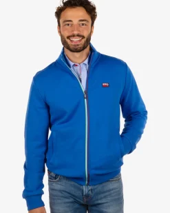 Vest met rits Aramoana - Blizzard Blue