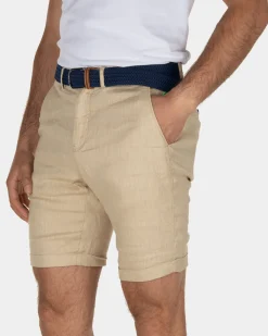 Walton korte chino - Light Khaki