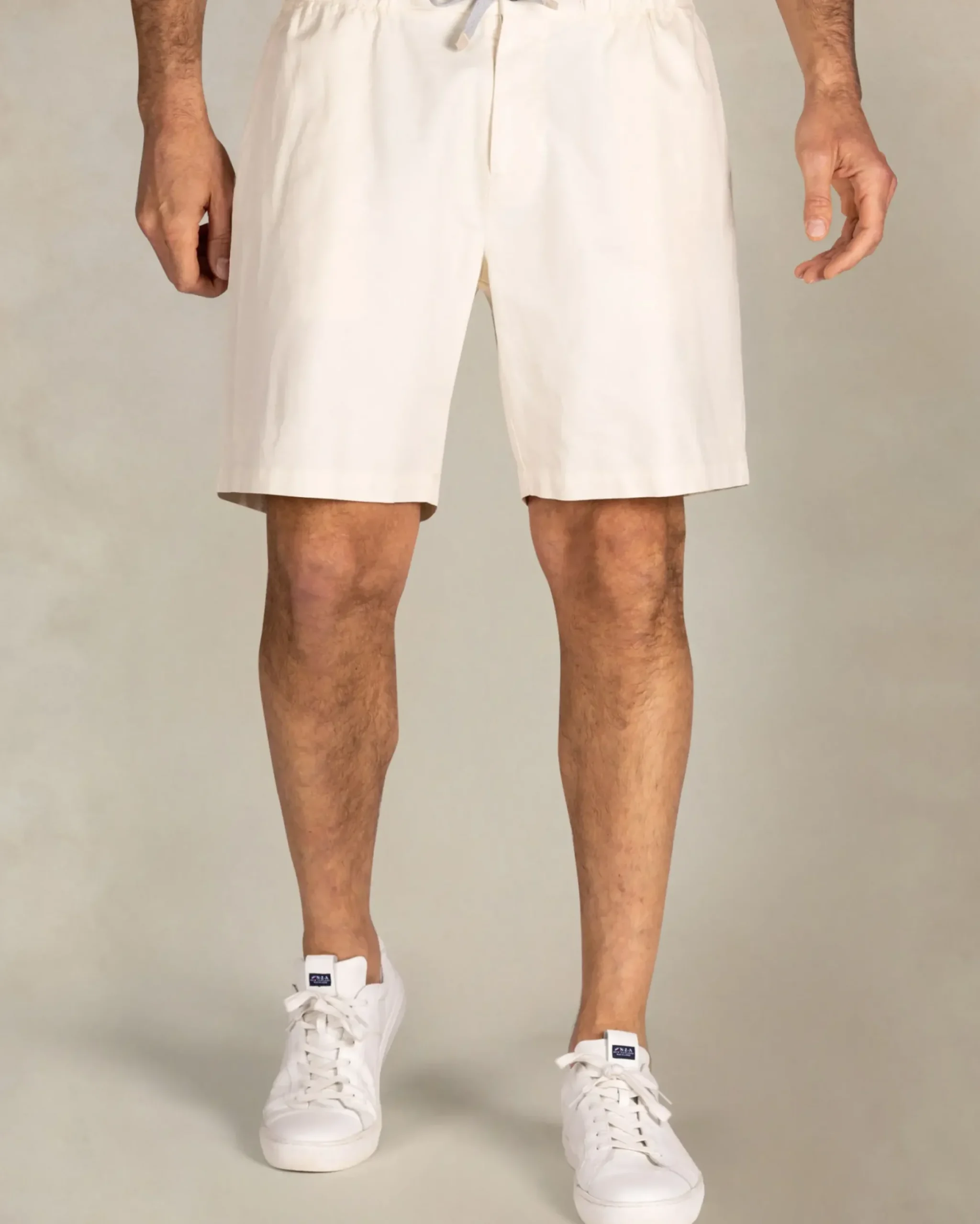 Witte safari korte broek